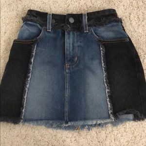 Carmar denim skirt